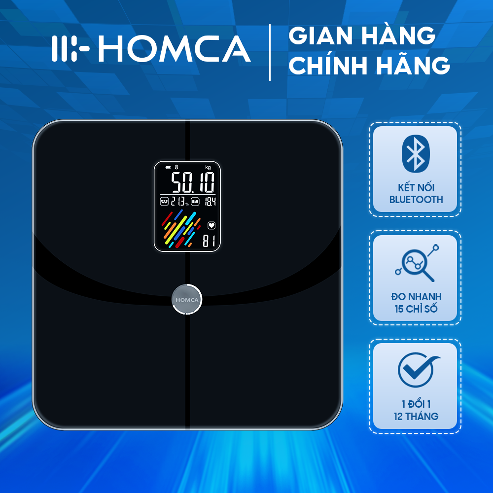 Cân điện tử thông minh HOMCA S7Pro